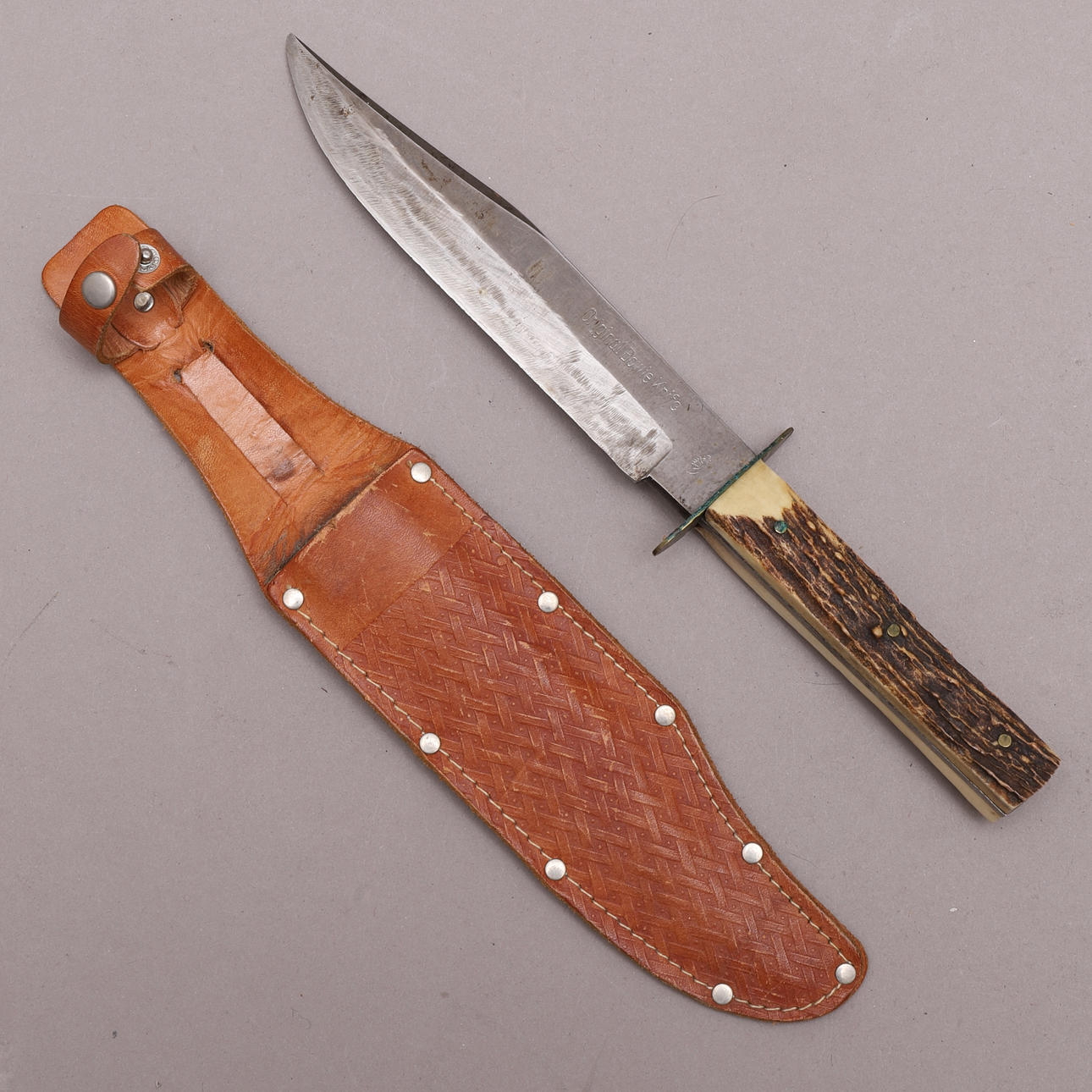 KNIFE, ''Original Bowie knife'', ERN, Solingen, Germany.