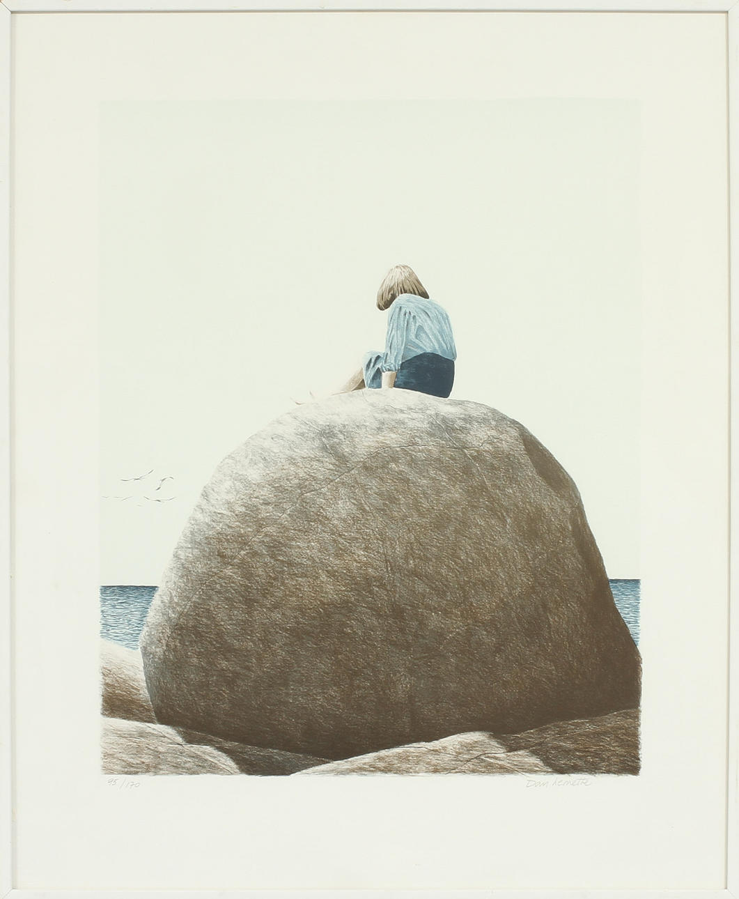 DAN LEONETTE, litografi, sign o numr 95/170.