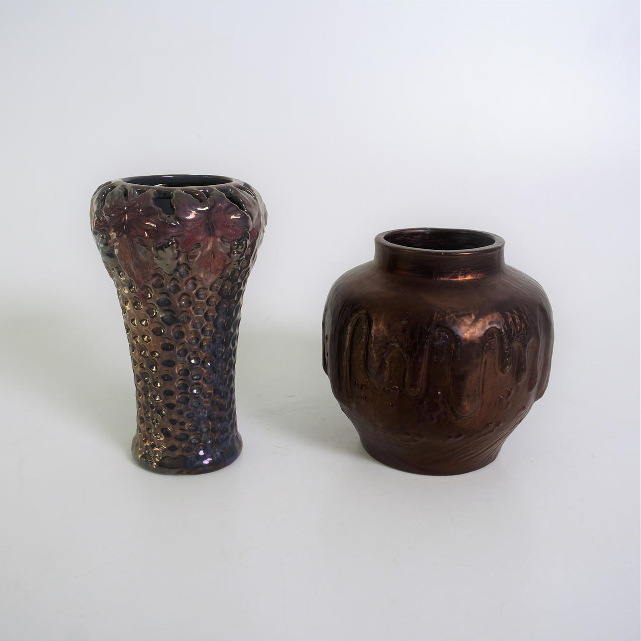 JARROS DE CERAMICA 2 uds 1920s.