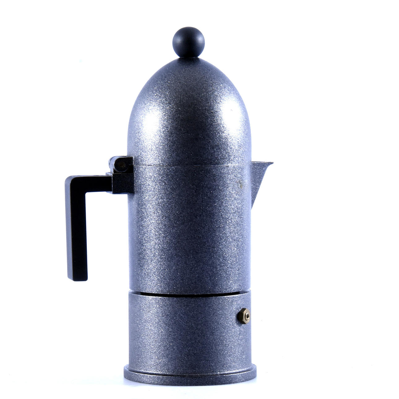 ESPRESSO BRYGGER, aluminium, Alessi, Italien.
