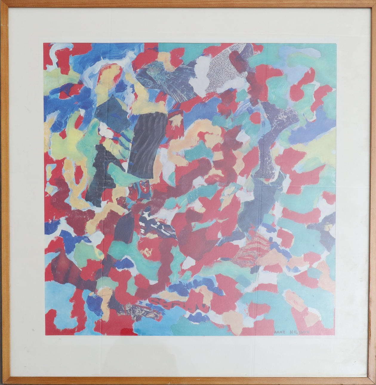 ARNE NILSSON. komposition , signerad.