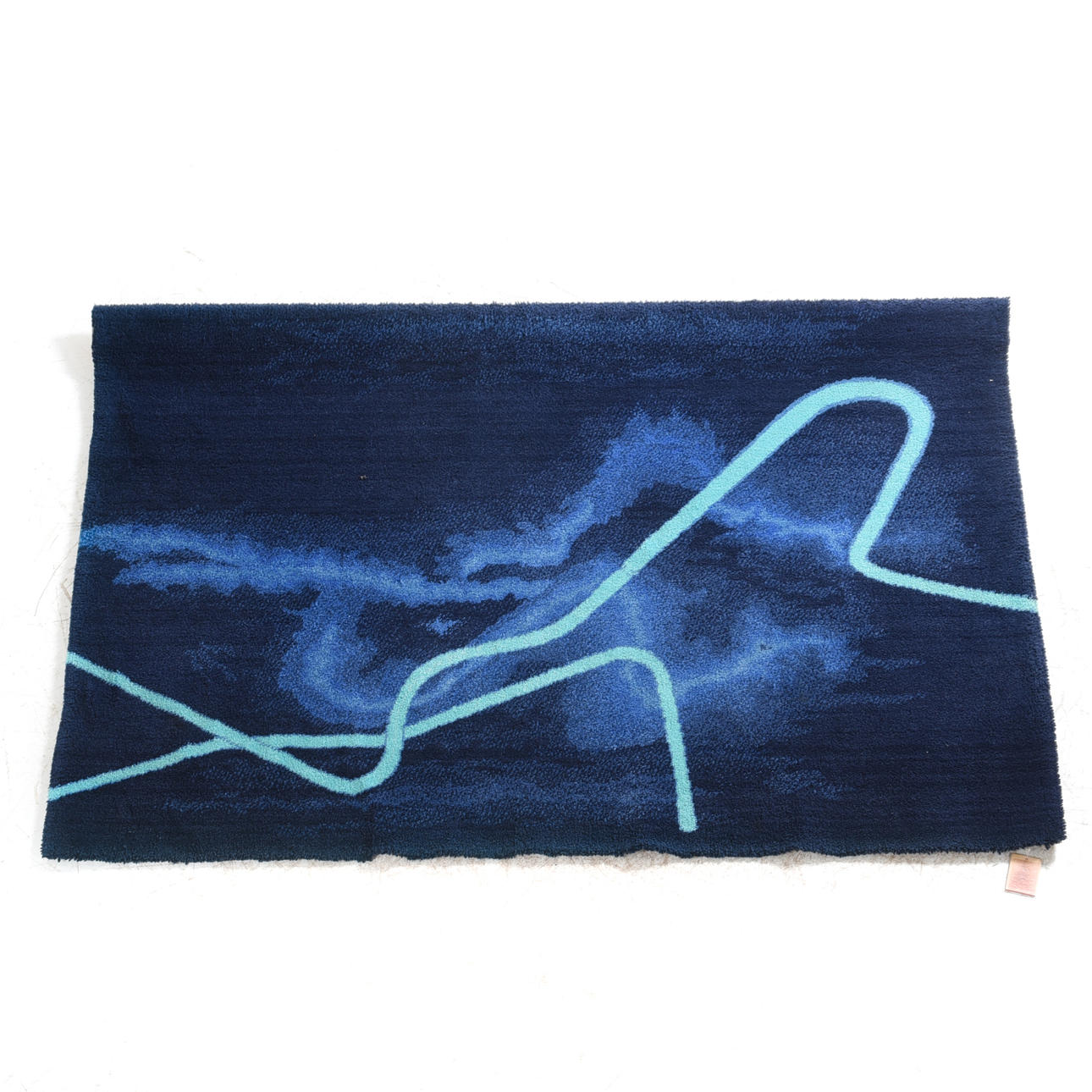 GUN GORDILLO, Teppich, "Blaue Stunde", Ege, Dänemark.