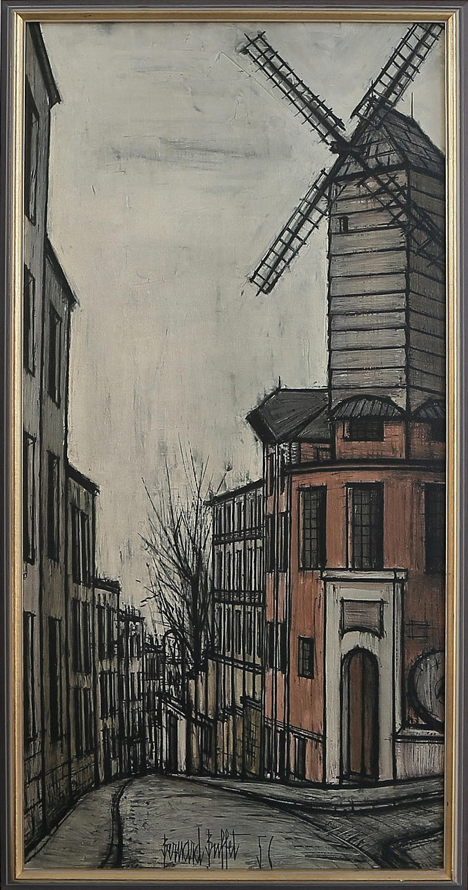 BERNARD BUFFET. REPRODUCTION, printed, 20th century.