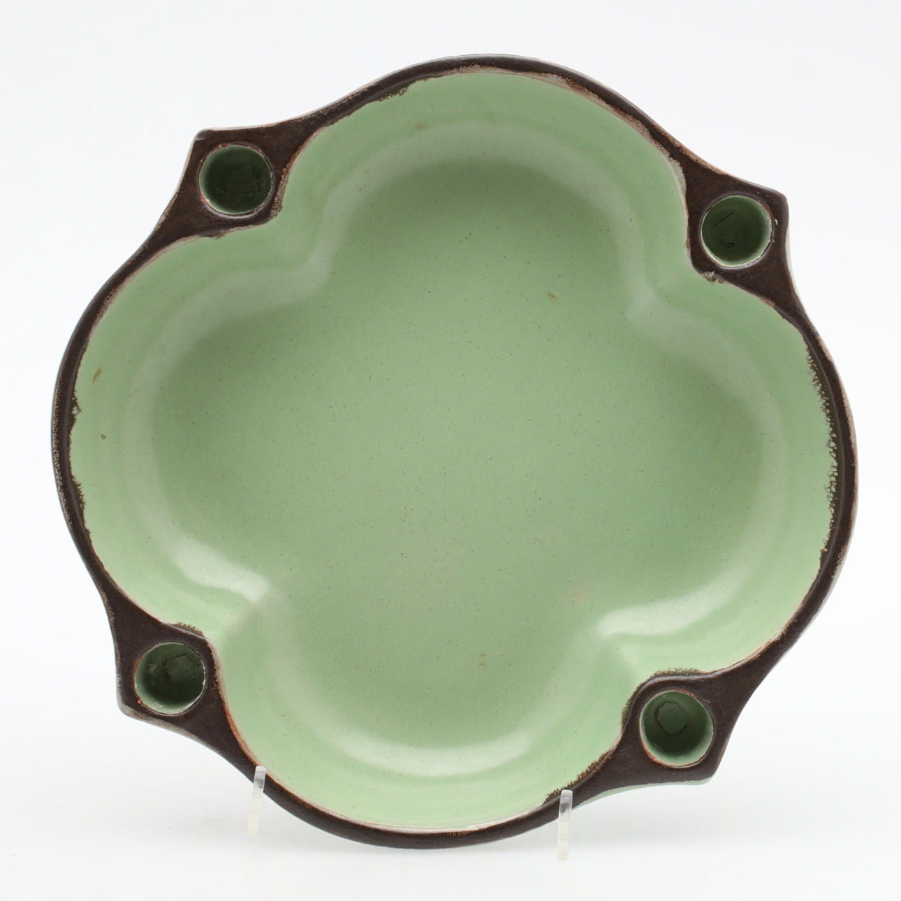 HARALD ÖSTERGREN. Advent candlestick, ceramic, Ekeby, 1900s.