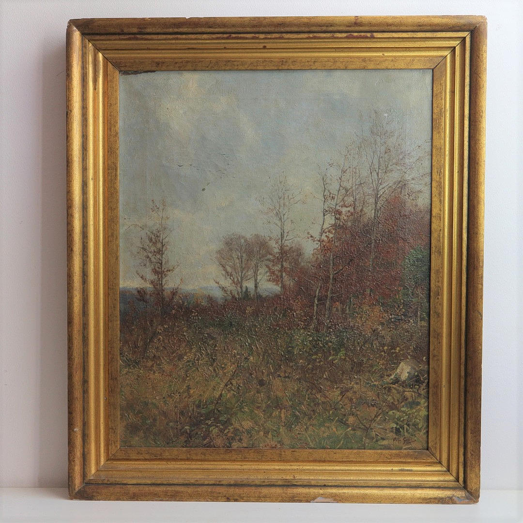 OTTO GÖBEL. ÖLGEMÄLDE LANDSCHAFTSMOTIV.