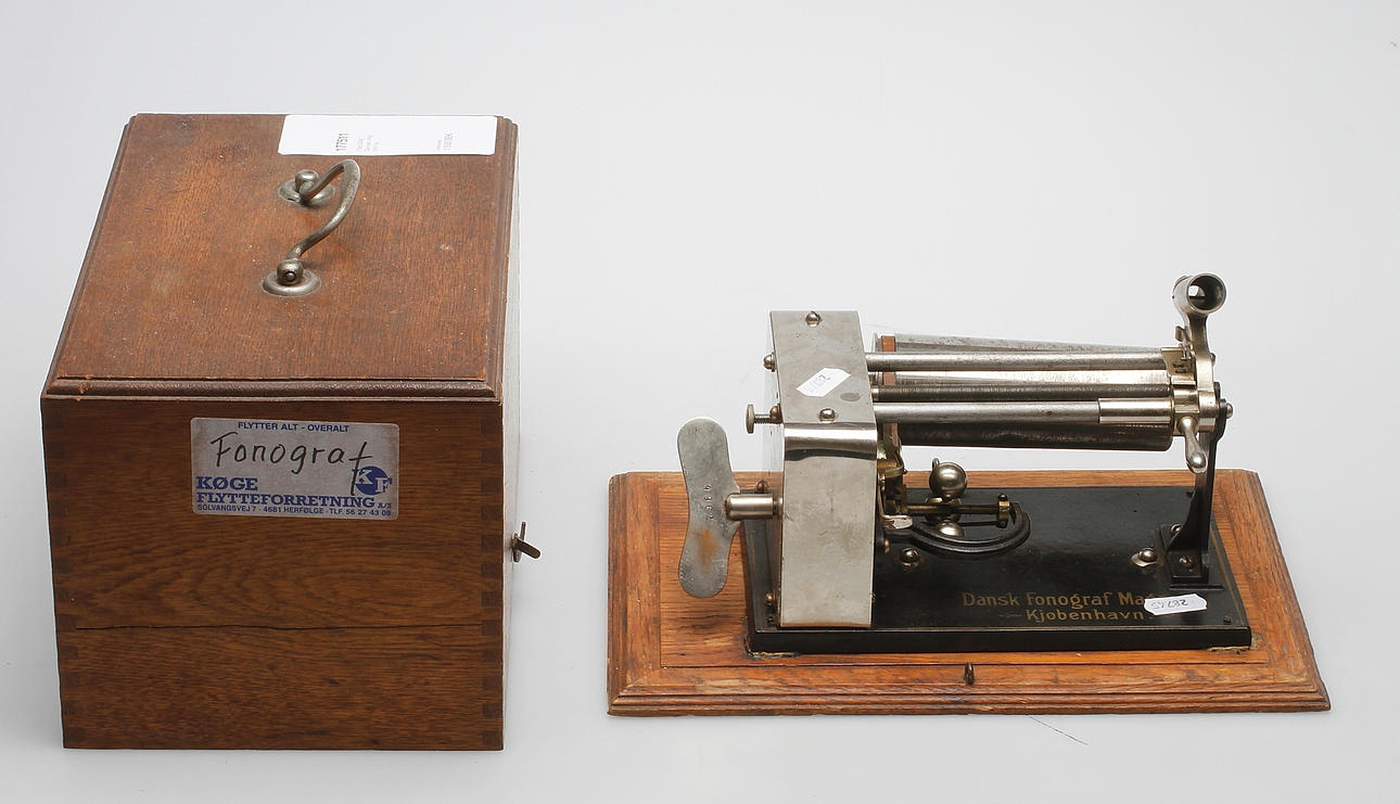 FONOGRAF, Danmark, tidigt 1900-tal.