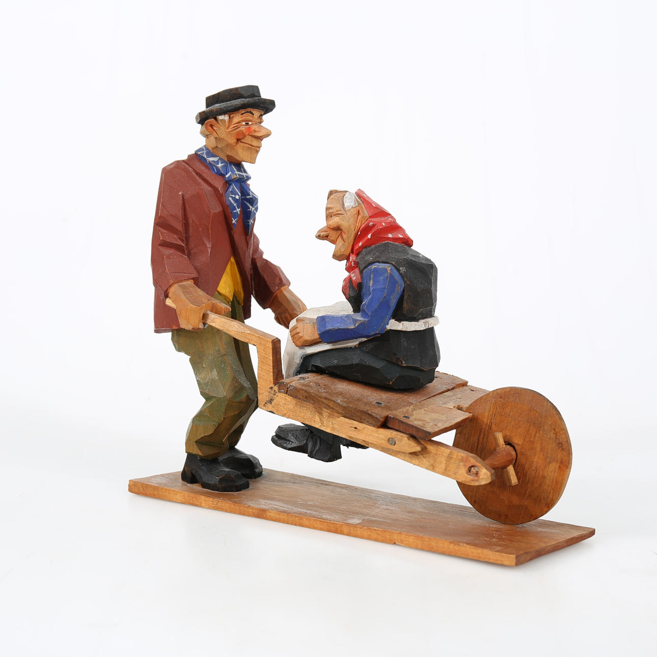 SNIDERI, trä, monogramsignerad, 1900-tal.