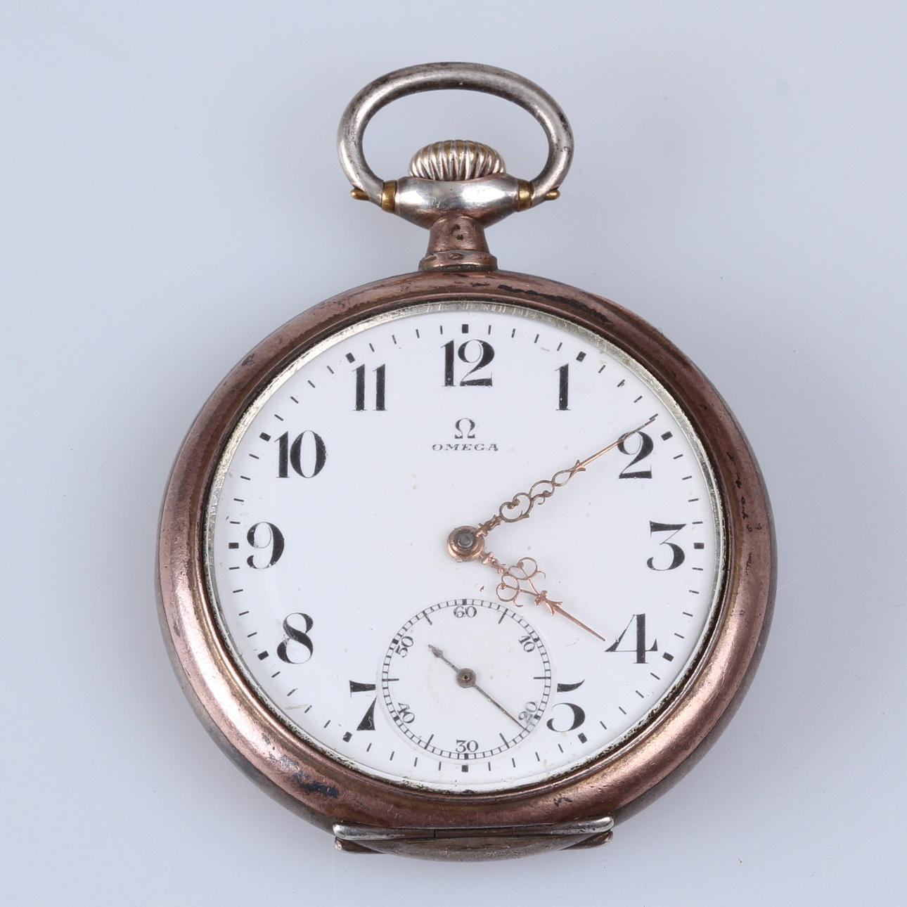 FICKUR, silver, Omega, 1924.