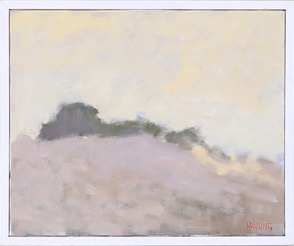 NILS-ERIK HAVUNG. "Kulle", olja på duk, signerad Havung.