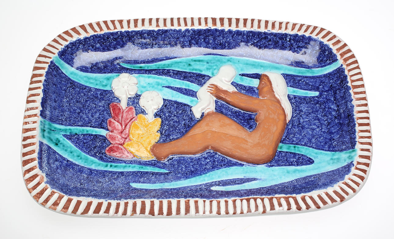 ERIK PLÖEN. FAT, Lergods, Norge,1948.