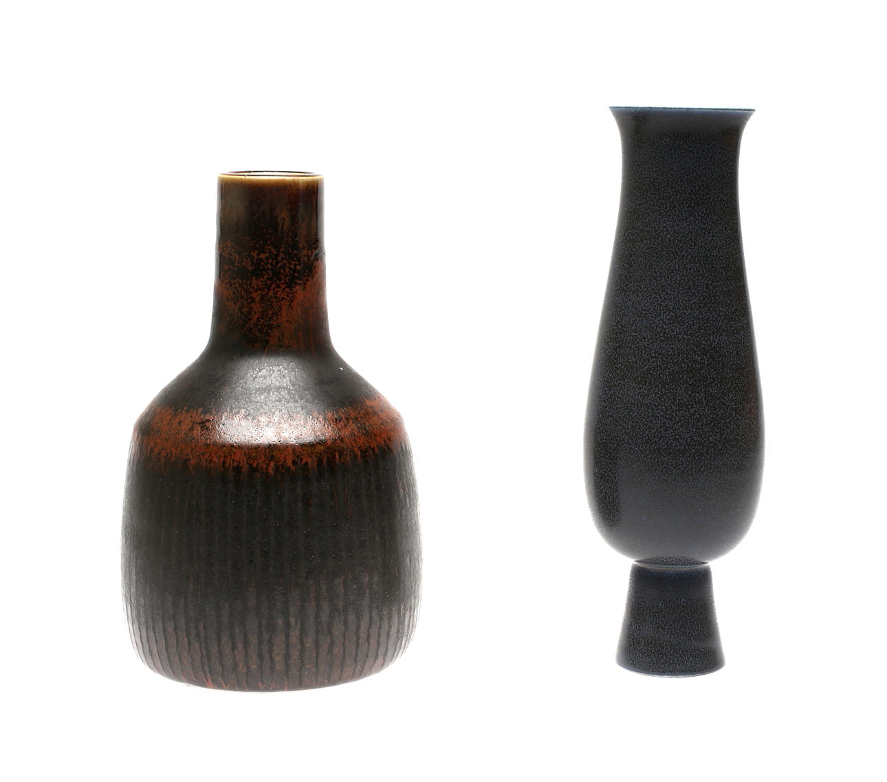 CARL HARRY STÅLHANE. Vaser, 2 st, Rörstrand.