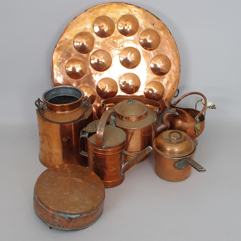 KITTEL, HINK, FORM M.M., koppar.