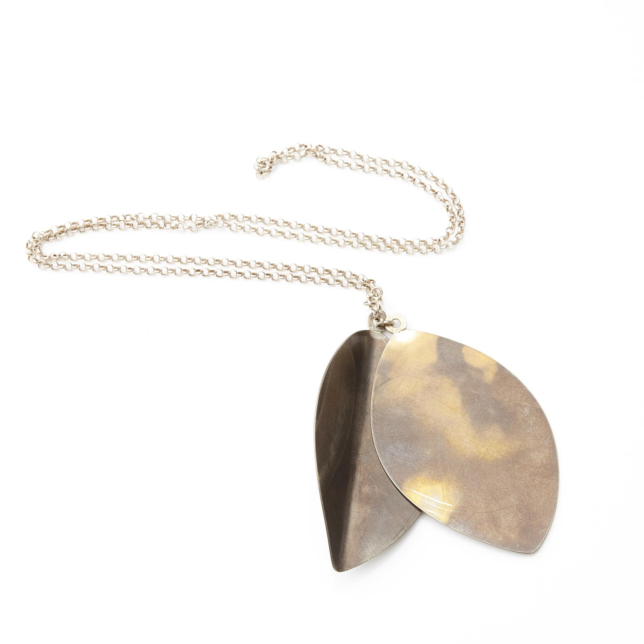 ÅSA LOCKNER. (född 1973), halssmycke, silver, stämplar.