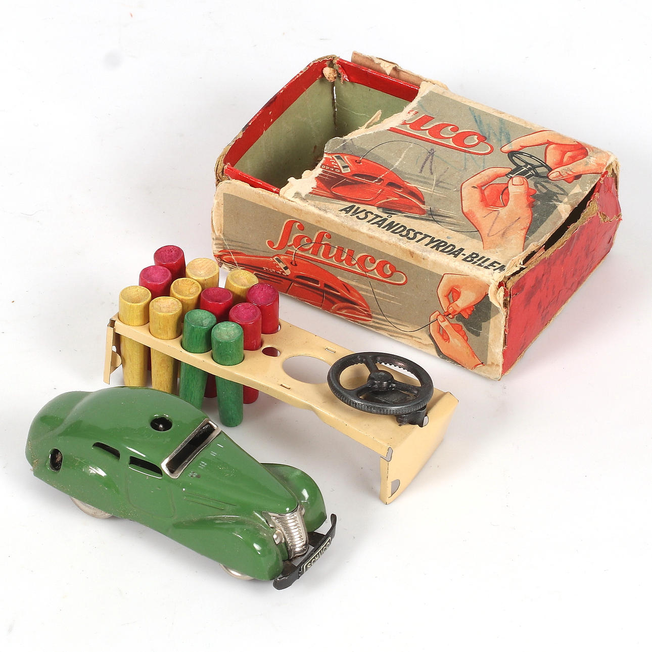 SCHUCO, "Fjernstyret bil 3000", 1950'erne.