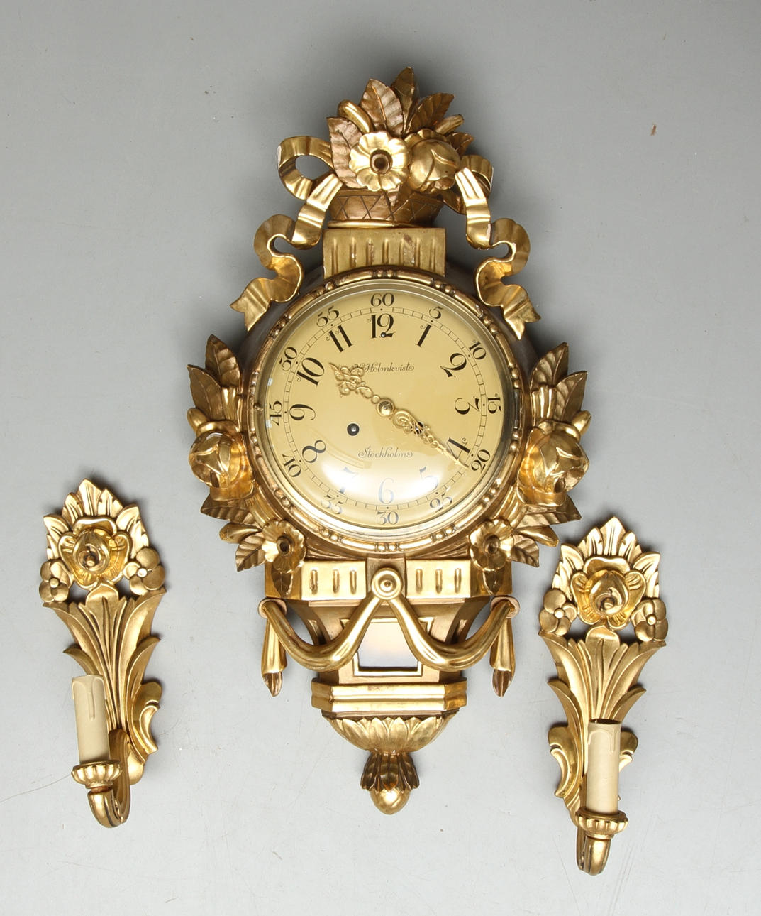 VÄGGPENDYL, BORDSLAMPA, LAMPETTER, 1900-tal.