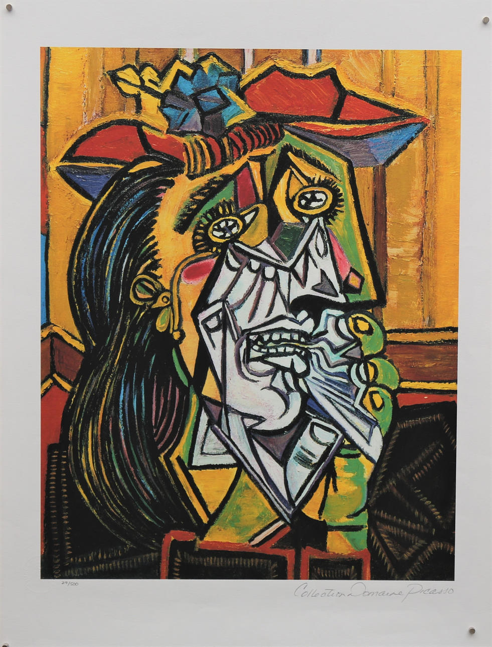PABLO PICASSO. SEGÚN. "La mujer que llora".