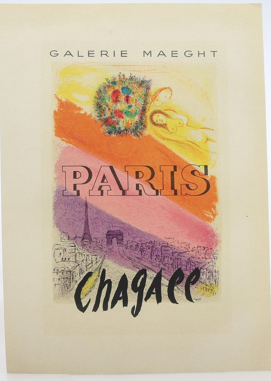 MARC CHAGALL. EFTER. Galerie Maeght.