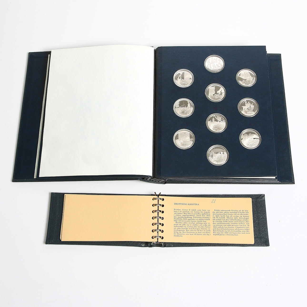 MEDALJER, 50 st, "Medaljsamlingen Sveriges Historia". 2000-tal.