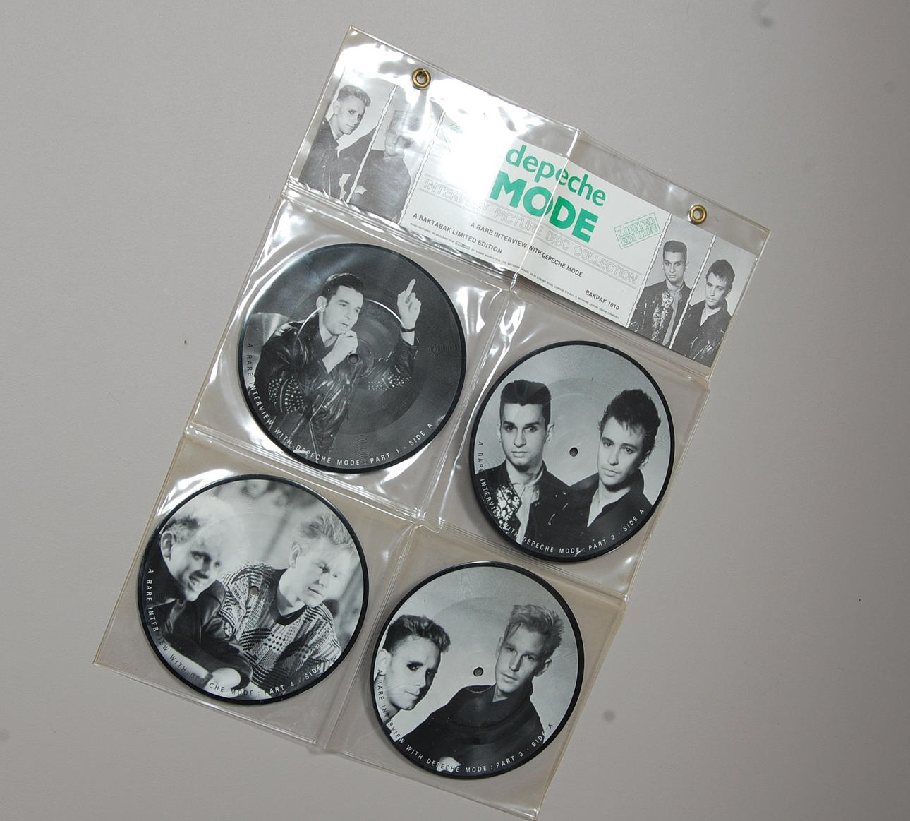 SPECIALUTGÅVA Depeche Mode, 4 st EP.