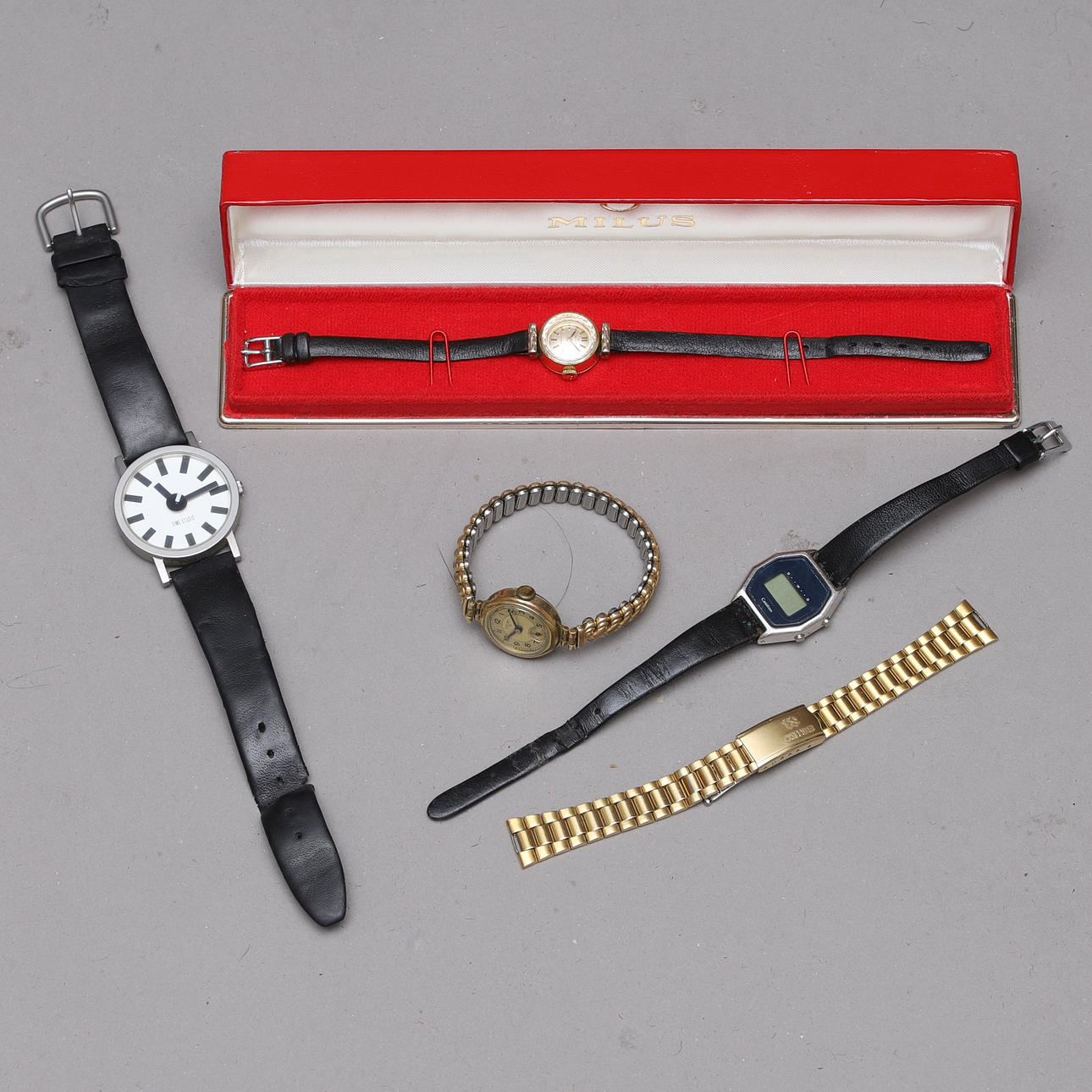 AMRBANDSUR, 4 pcs, i.a. Time studio & Milus.