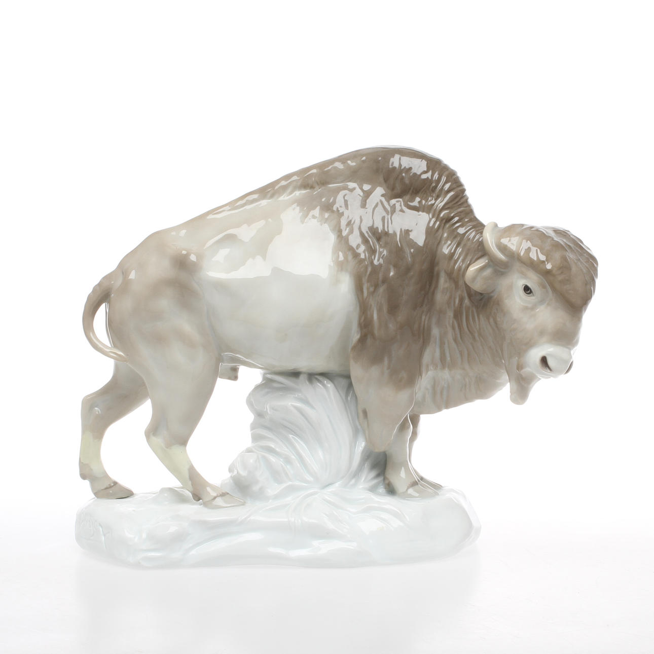 FIGURIN, porslin, otdylig fabriksmärkning, signerad A.Berger?