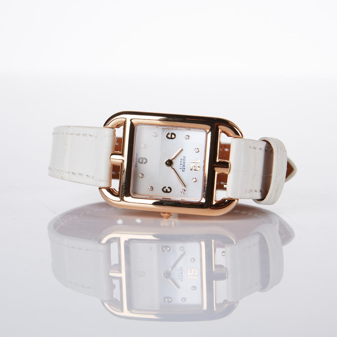 HERMÈS, Cape Cod, Damen, 18 Karat Gold.