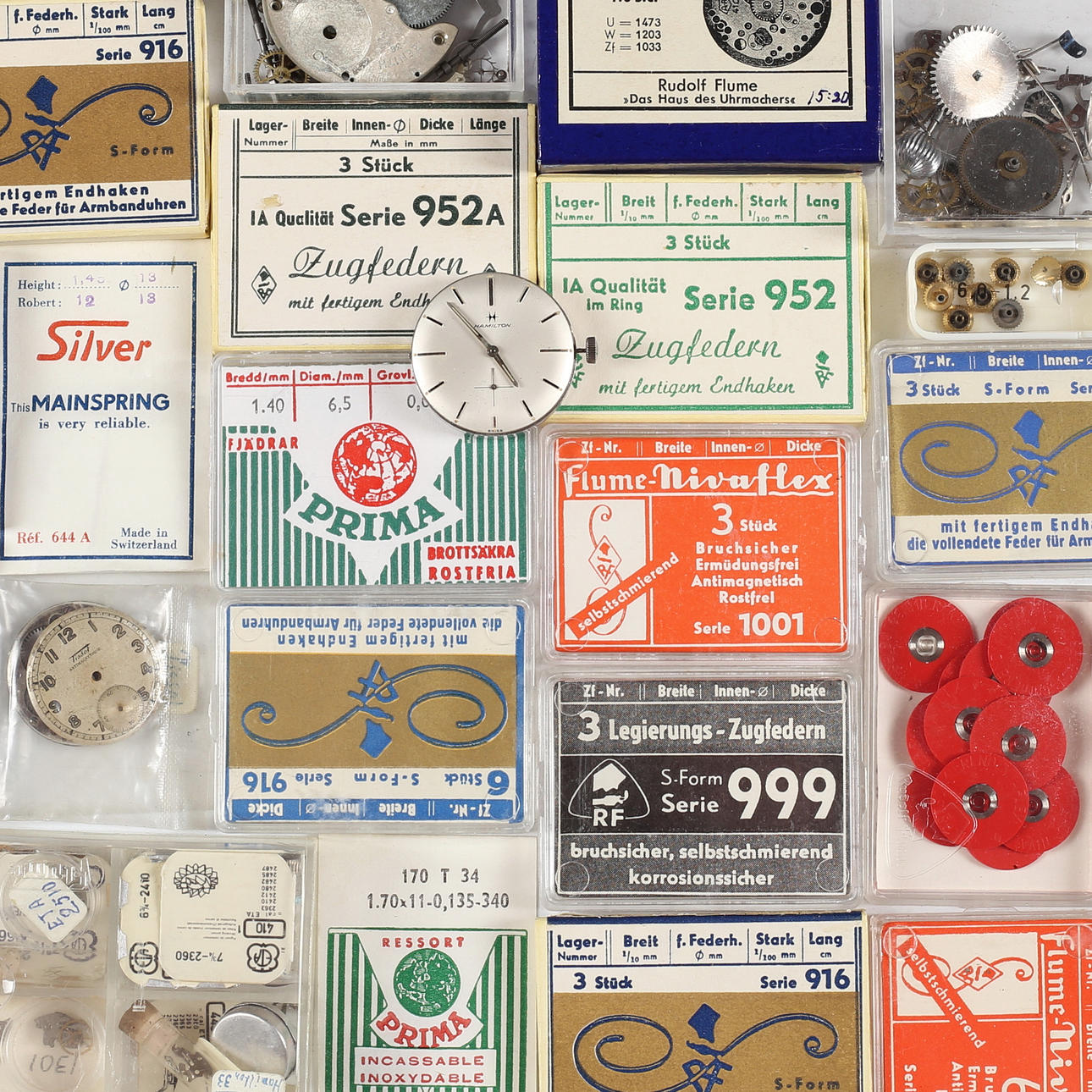 URDELE, Sæt, reservedele osv.