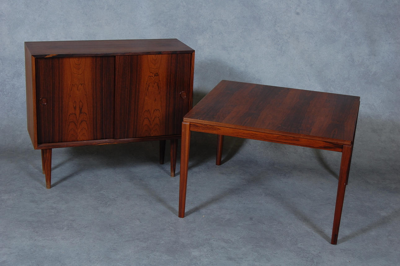 PARTI MÖBLER, Jakaranda 2 delar, 1960-tal.
