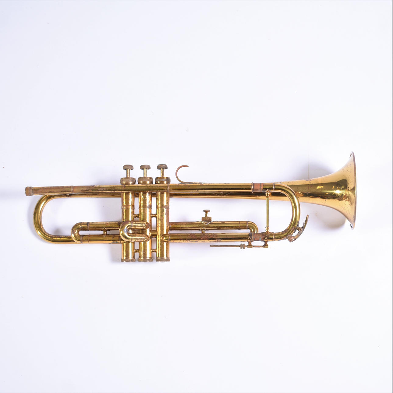 TRUMPET brass 1900s.