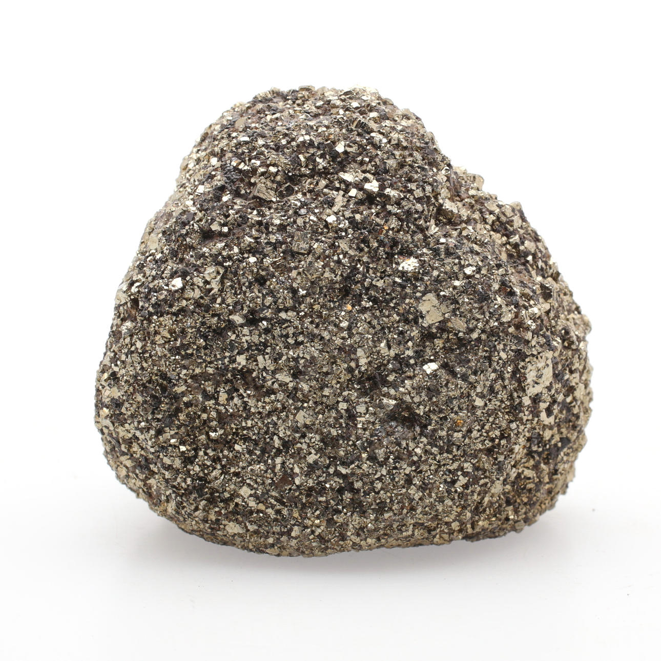 PYRIT, crystal cluster.