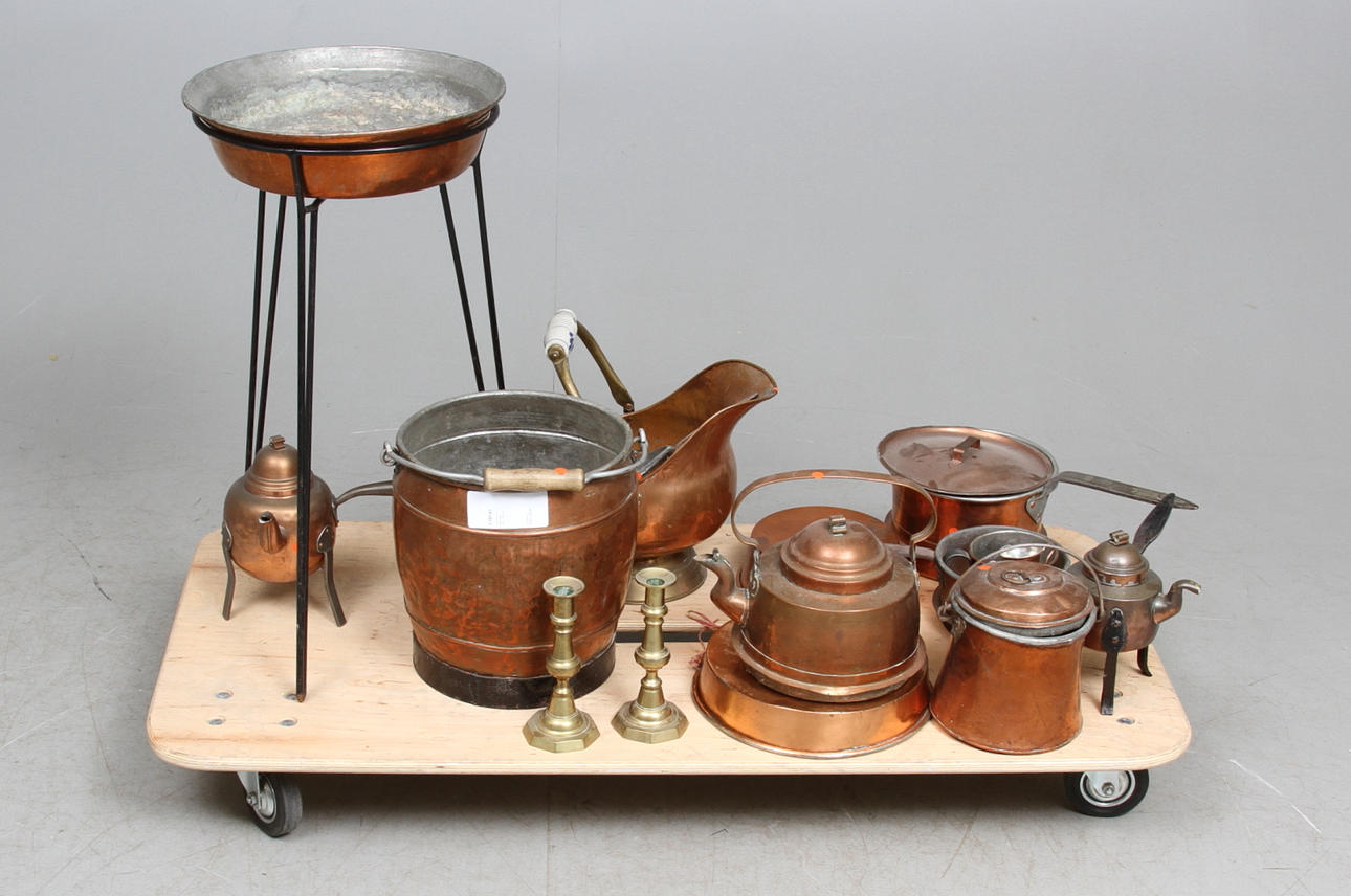 KOPPAR och MÄSSING, 1800-1900-tal.