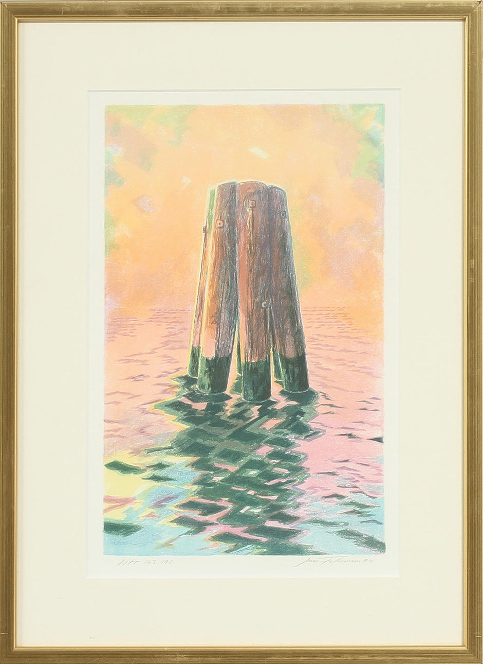 JAN FALKMAN, litografi, sign o numr 163/190.