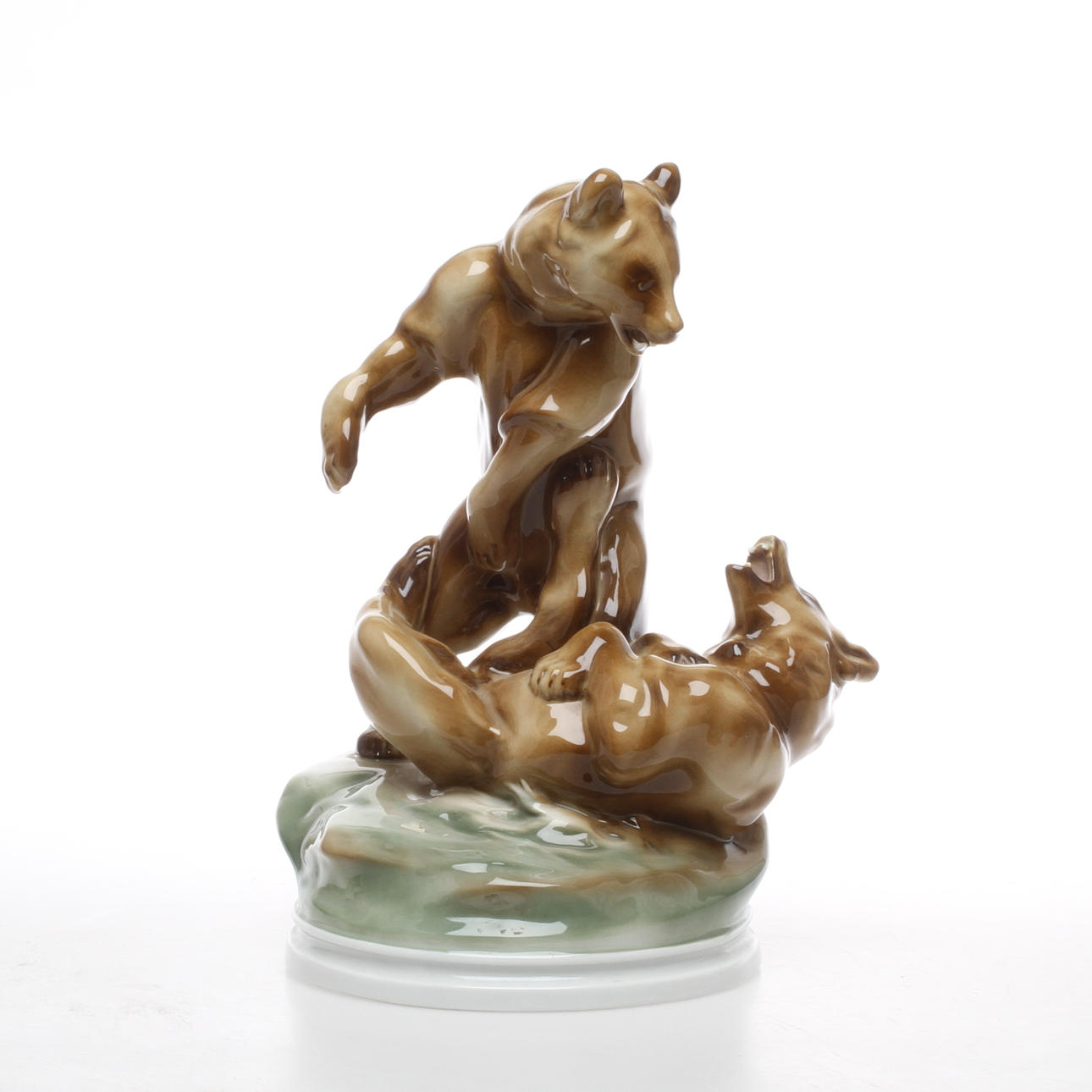 FIGURIN, porslin, Markup Bela, Zsolnay Pecs, Ungern.