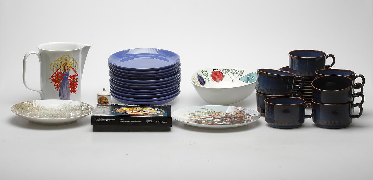 KERAMIK, Gefle, Rosenthal, Rörstrand.