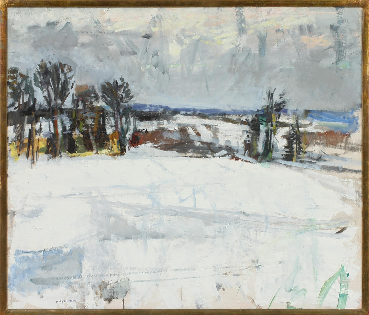 MATS RYDSTERN, olja på duk, sign.
