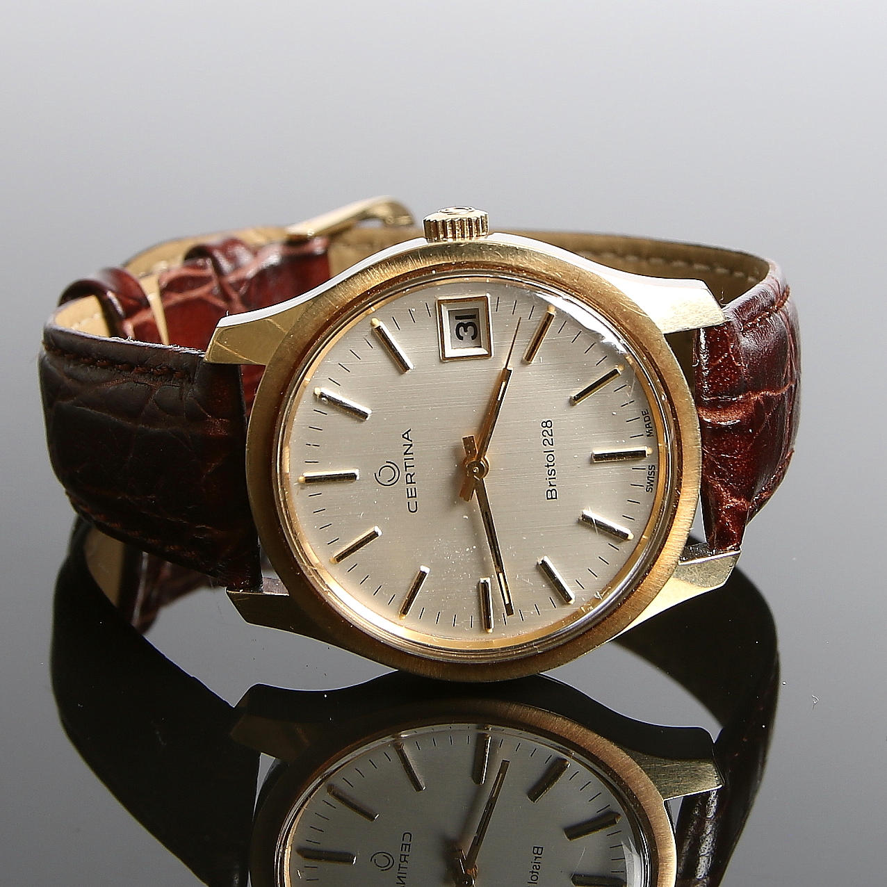 ARMBANDSUR, Certina Bristol 228. 1900-talets andra hälft.