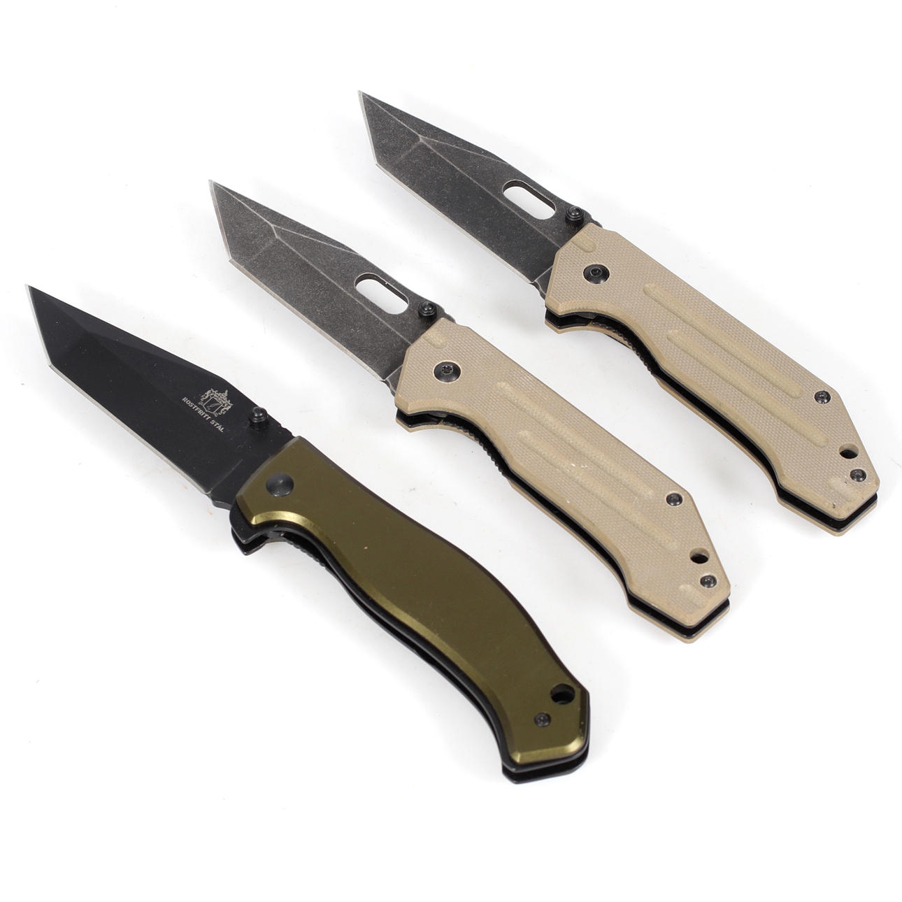 FÄLLKNIVAR, 3 st, Pennan & Svärdet, 2000-tal.