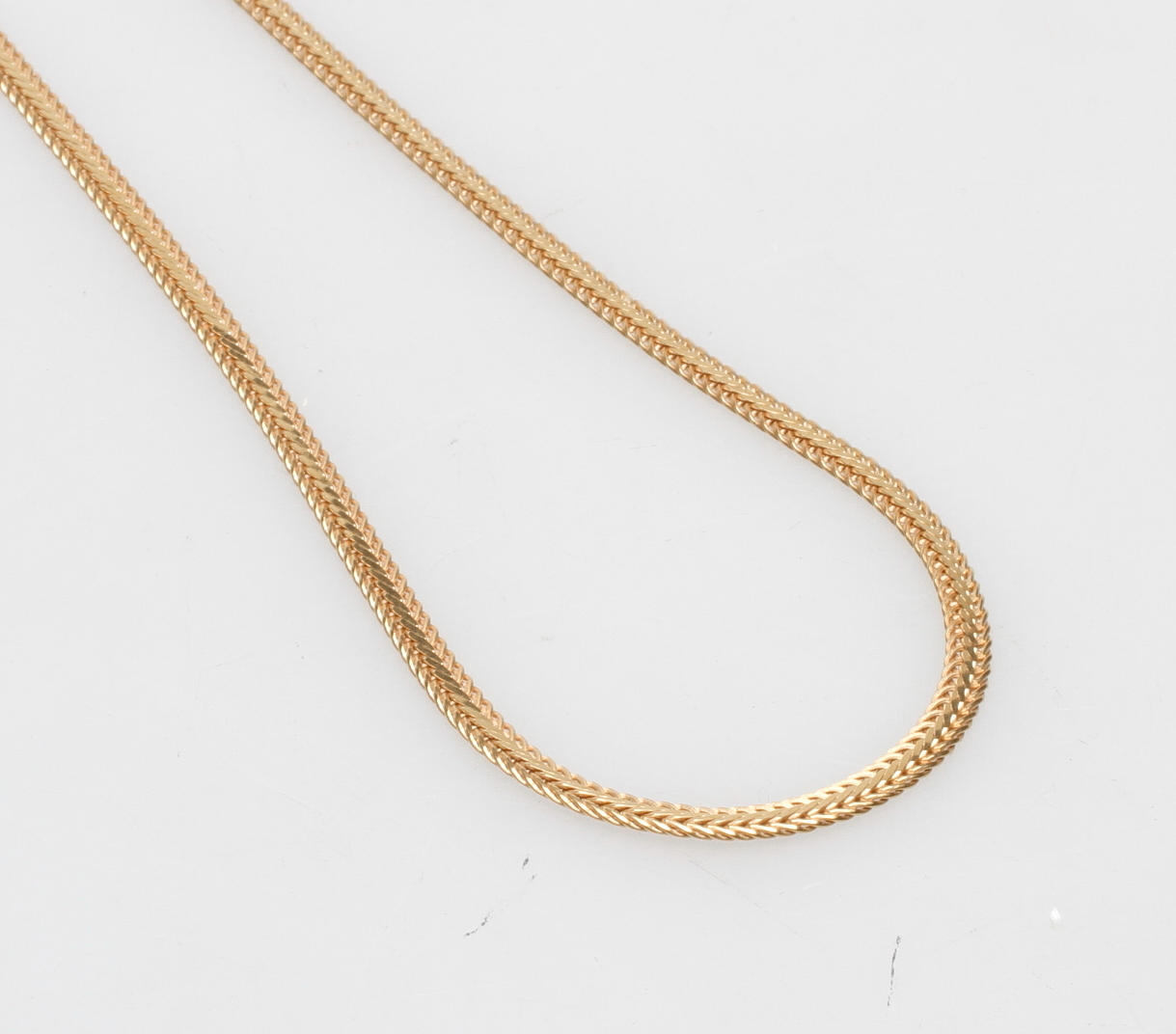 HALSBAND, guld 18k, vikt ca. 12,3 gram.