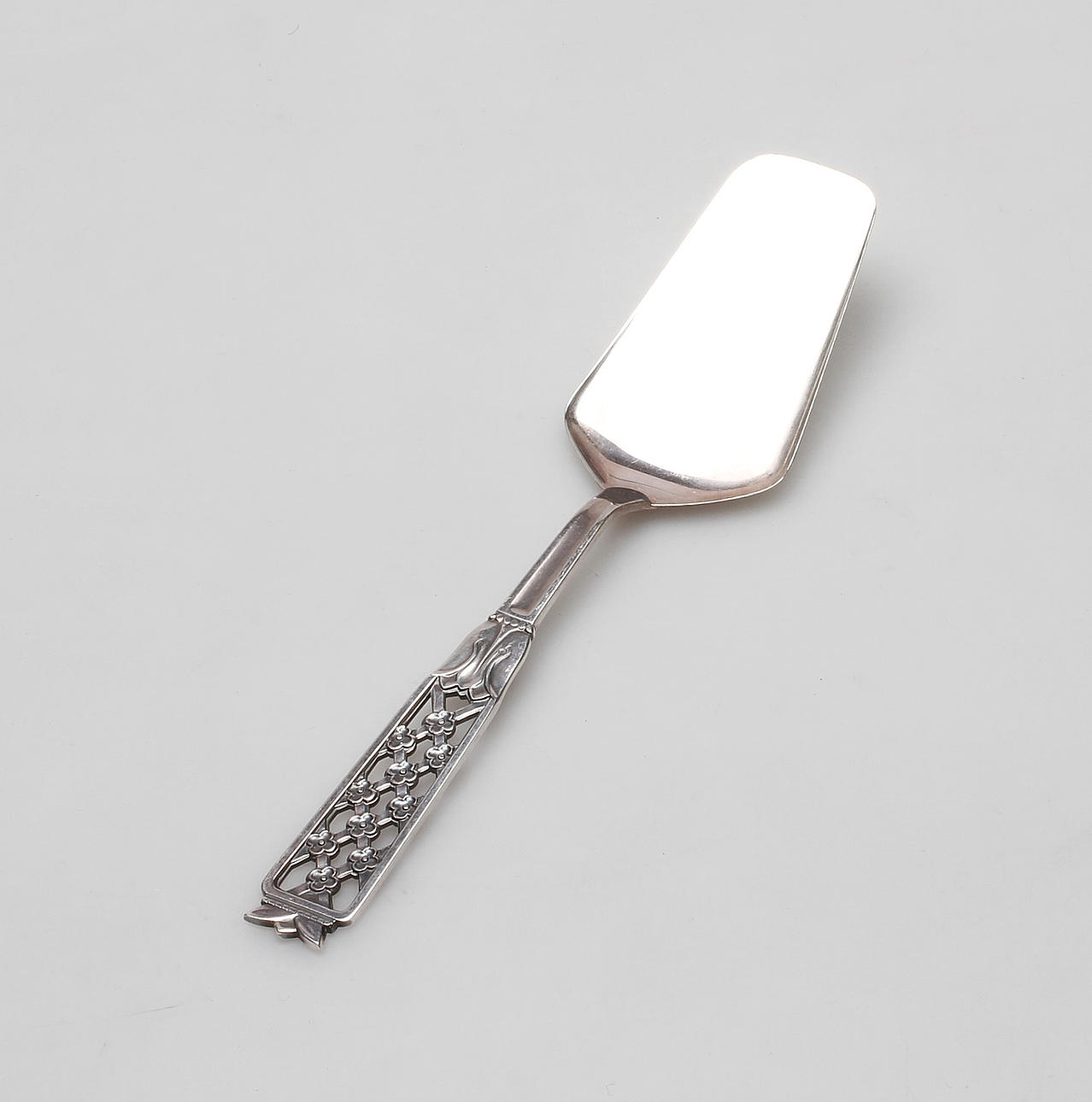 TÅRTSPADE, silver, "Princess", Csons, Göteborg 1970.