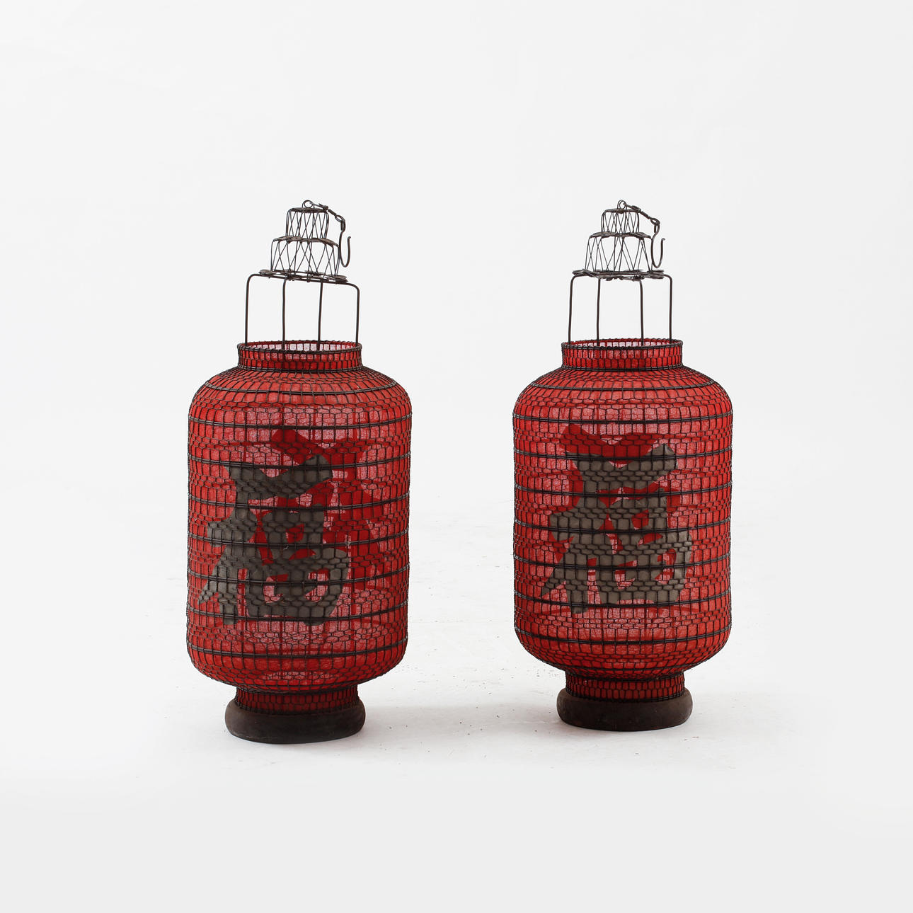 LYKTOR, ett par, Kina, 1900-tal.