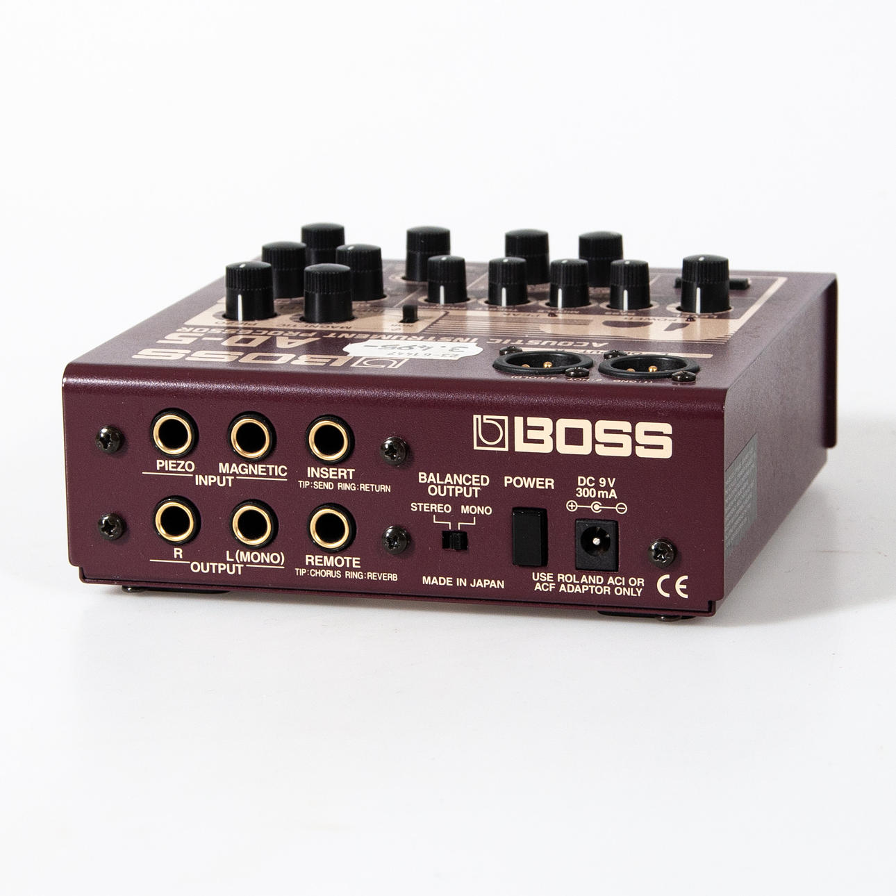 BOSS AD-5 ACOUSTIC INSTRUMENT PROCESSOR アコースティック ギター用