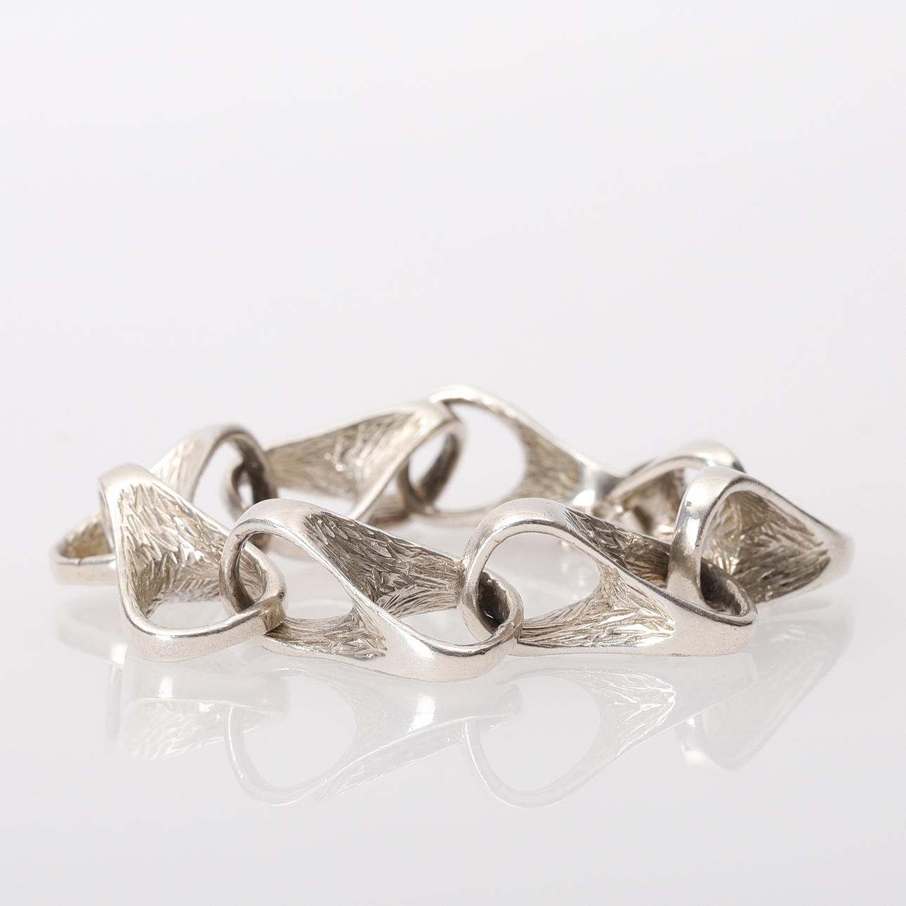 UNOAERRE ITALIEN ARMBAND STERLINGSILBER.