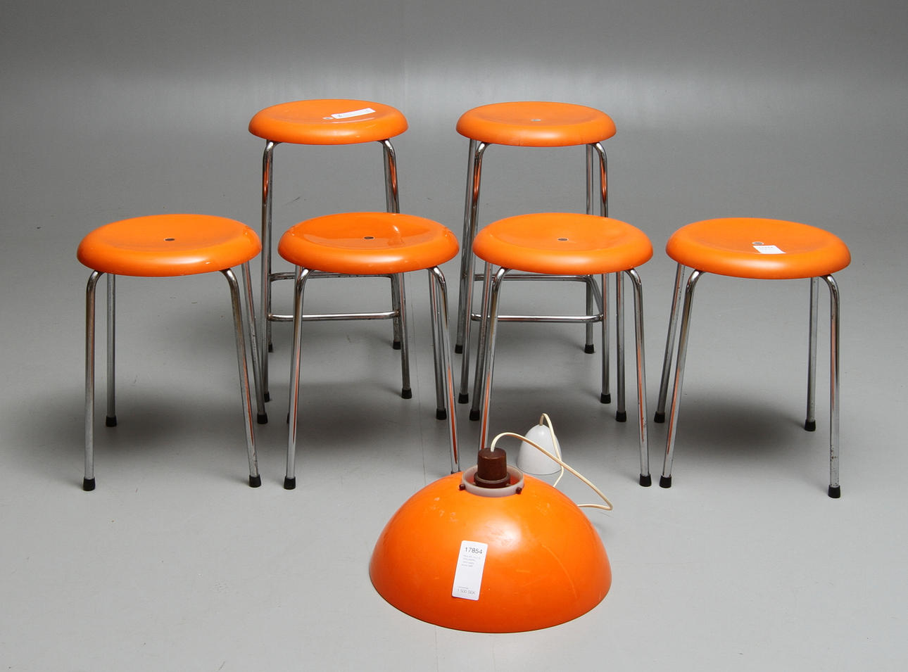 PALLAR, 4+2 st, TAKLAMPA, 1900-talets andra hälft.