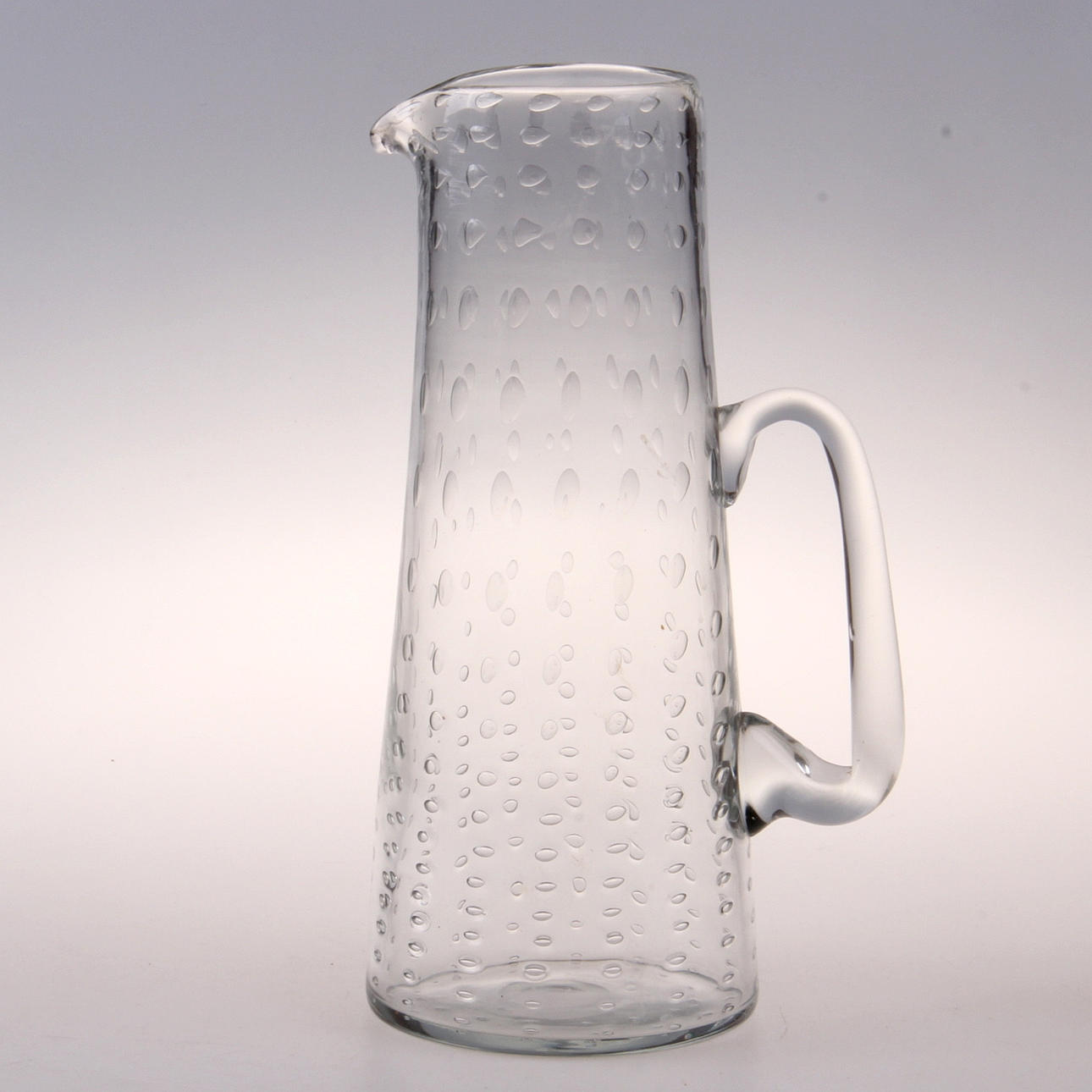 KARAFF, glas med bubblor, troligen "Oxygene", Johansfors.