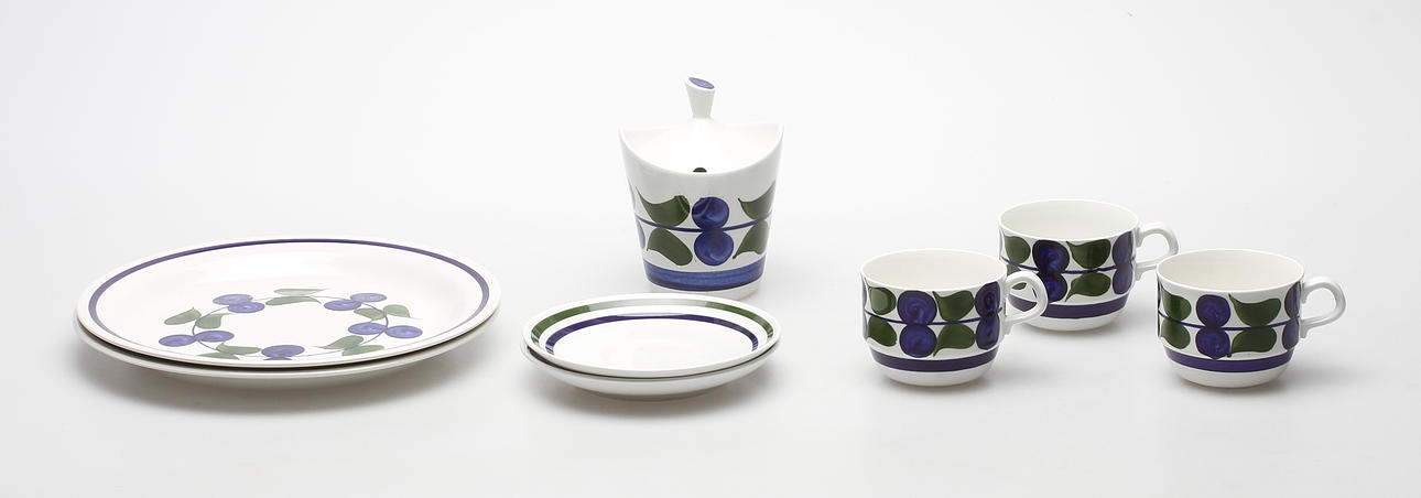 SERVISDELAR, 5 +1 delar,"Irene", Rörstrand.