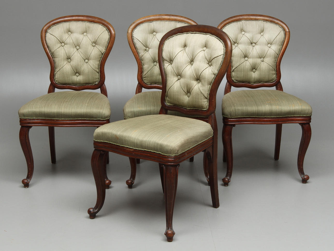 STOLAR, 4 st, nyrokoko, omkring 1900.