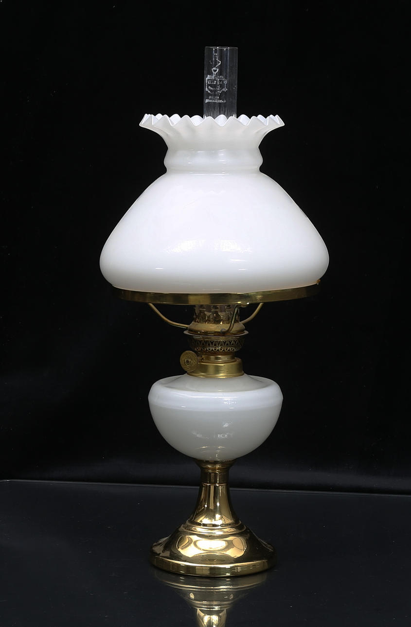 FOTOGENLAMPA, bordsmodell, mässing, Texa.