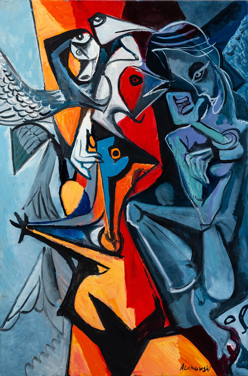 ALEKSANDR ALKHOVSKY (GEB. 1947). Wahrsagerin.