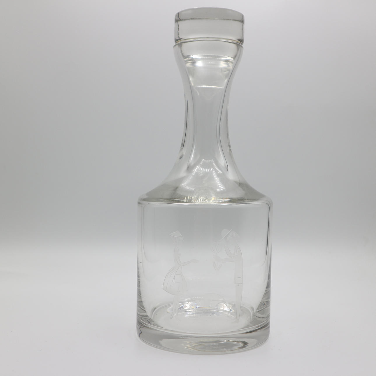 ROSENTHAL RAYMOND PEYNET VW - KÄFER KARAFFE GLASKARAFFE.