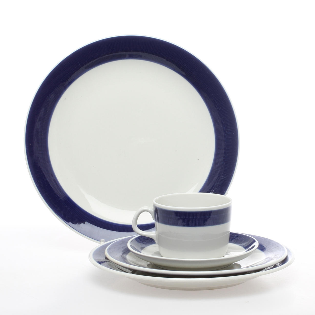 SERVISDELAR, ca 24 delar. "Koka Blå " Hertha Bengtsson, Rörstrand.